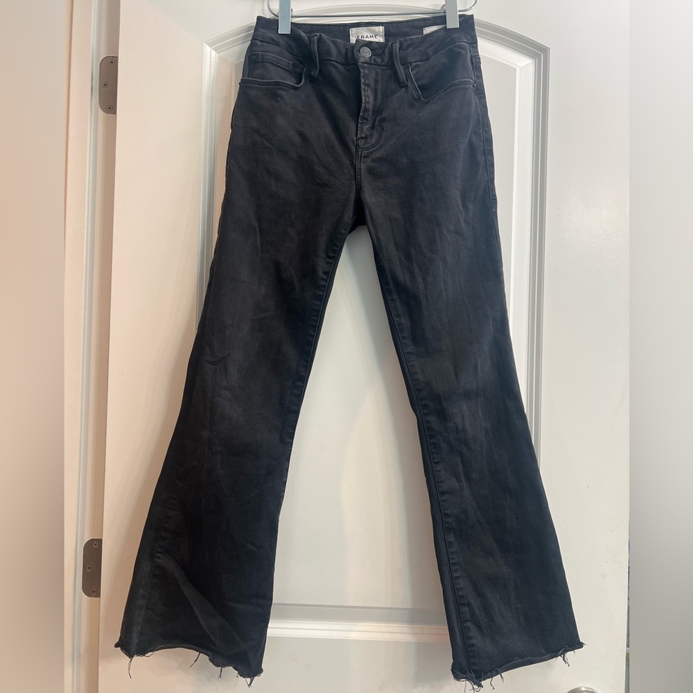 FRAME- Le crop mini boot- size 26